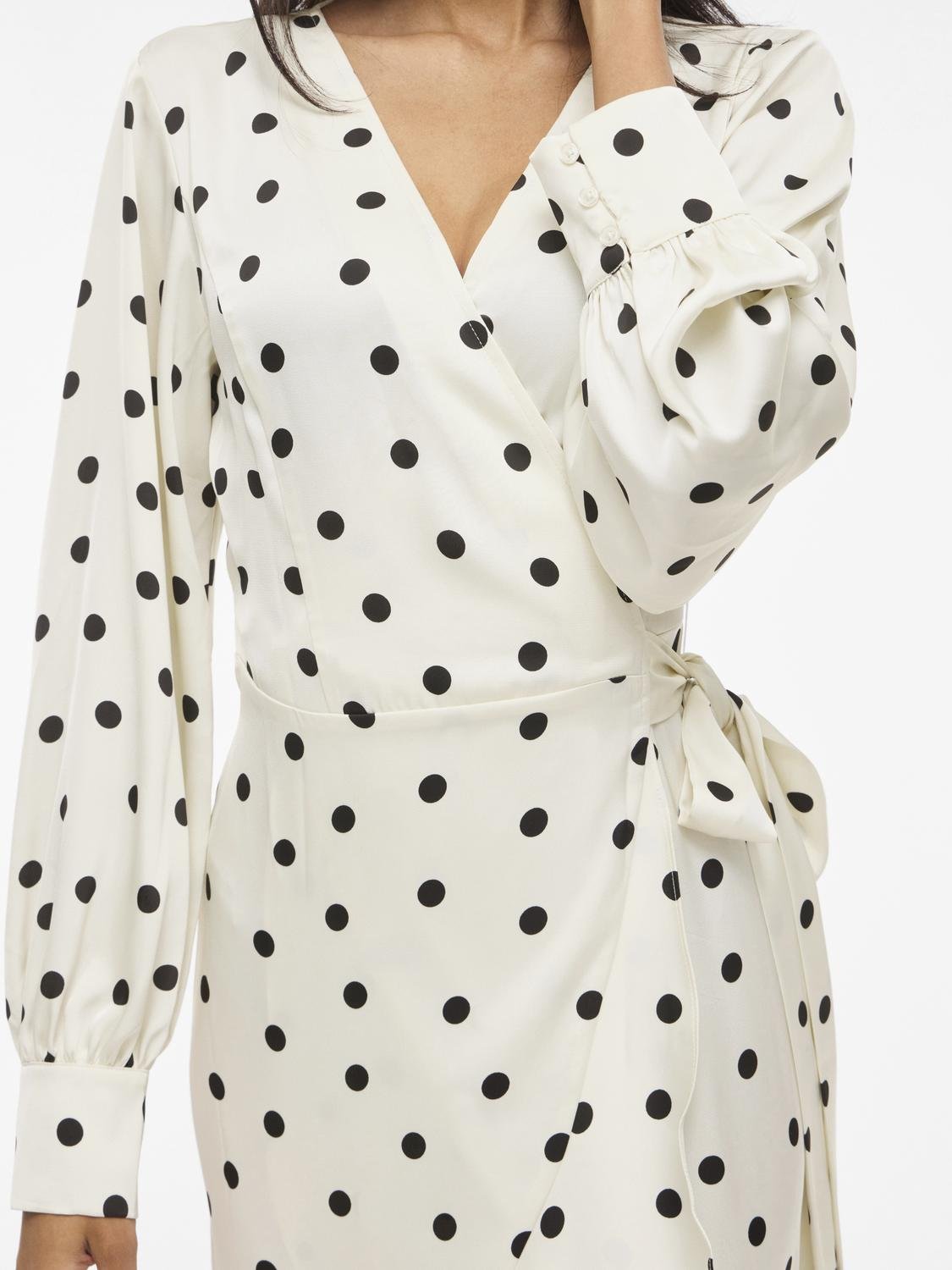 VITWINKLE Midi Dress - Birch - VERO MODA & VILA Bergvik